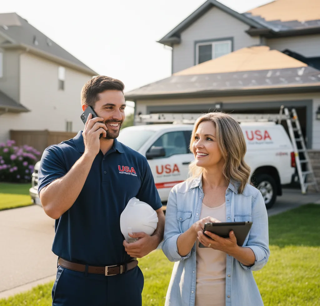 USA Roof Repair Experts customer support in Norwood Young America